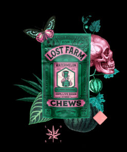 Buy Watermelon Fruit Chew Infused with Slurricrasher Live Resin