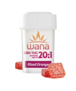 Buy Organic 20:1 CBD:THC Blood Orange Gummies
