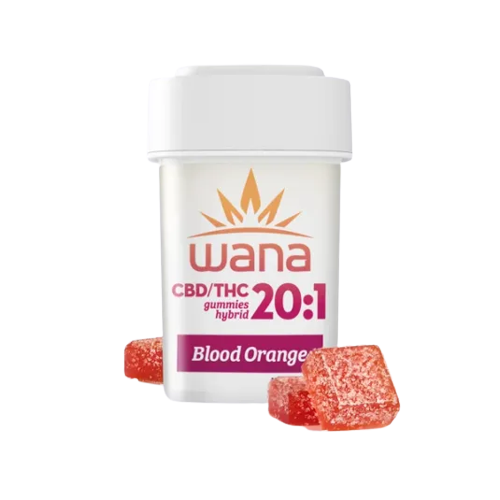 Buy Organic 20:1 CBD:THC Blood Orange Gummies