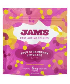Buy Sativa Sour Strawberry Lemonade Fast Acting Jellies